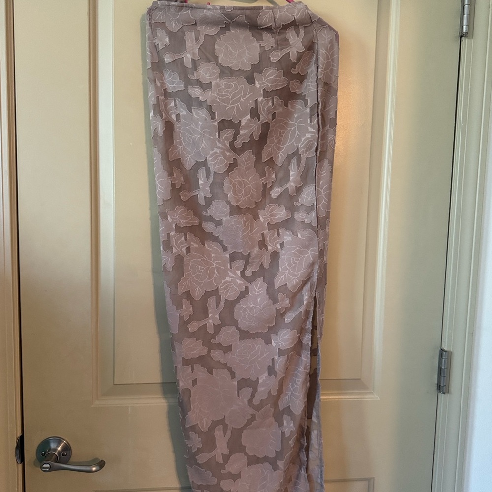 Elegant Transparent skirt with underwear